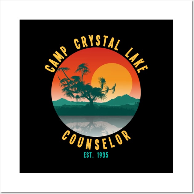 Camp Crystal Lake Wall Art by linfer